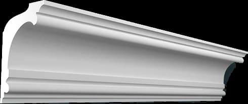 KT004-S Карниз из гипса для скрытого освещения (h120x78мм)