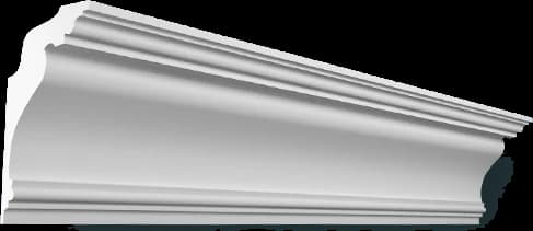 KT089-S Карниз из гипса для скрытого освещения (h130x75мм)