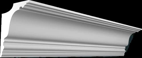 KT106-S Карниз из гипса для скрытого освещения (h155x120мм)