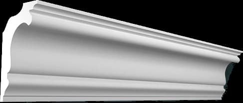 KT115-S Карниз из гипса для скрытого освещения (h130x72мм)