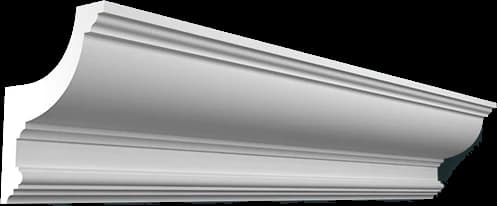 KT154-S Гипсовый карниз для скрытой подсветки (h100x80мм)