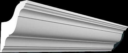 KT157-S Гипсовый карниз для скрытой подсветки (h100x80мм)