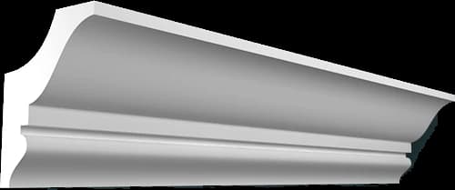 KT161-S Карниз из гипса для скрытого освещения (h120x95мм)