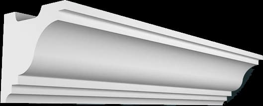 KT303-S Гипсовый карниз для скрытой подсветки (h50x50мм)