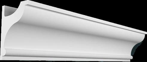 KT329-S Гипсовый карниз для скрытой подсветки (h70x50мм)