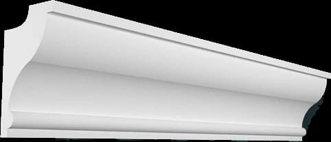 KT332-S Гипсовый карниз для скрытой подсветки (h70x40мм)