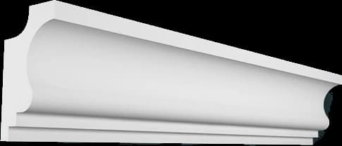 KT345-S Гипсовый карниз для скрытой подсветки (h70x40мм)