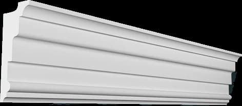 KT349-S Карниз из гипса для скрытого освещения (h100x40мм)