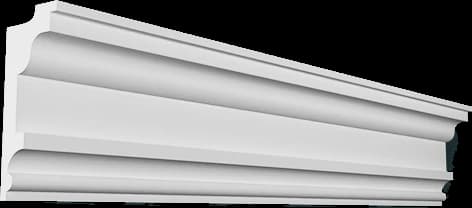 KT350-S Карниз из гипса для скрытого освещения (h100x40мм)