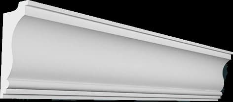 KT351-S Гипсовый карниз для скрытой подсветки (h100x40мм)