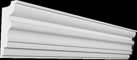 KT352-S Карниз из гипса для скрытого освещения (h100x40мм)