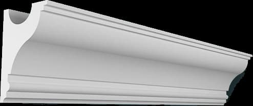 KT359-S Гипсовый карниз для скрытой подсветки (h100x70мм)
