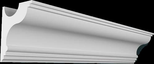KT363-S Карниз из гипса для скрытого освещения (h100x80мм)