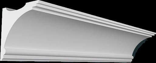 KT370-S Карниз из гипса для скрытого освещения (h100x100мм)