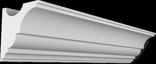 KT373-S Карниз из гипса для скрытого освещения (h100x100мм)