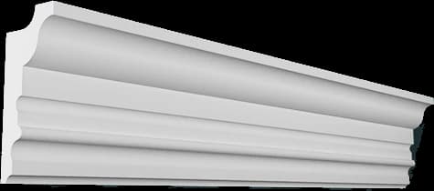 KT381-S Карниз из гипса для скрытого освещения (h120x50мм)