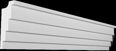 KT382-S Карниз из гипса для скрытого освещения (h120x50мм)