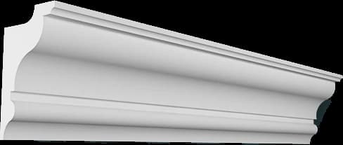 KT384-S Карниз из гипса для скрытого освещения (h120x70мм)