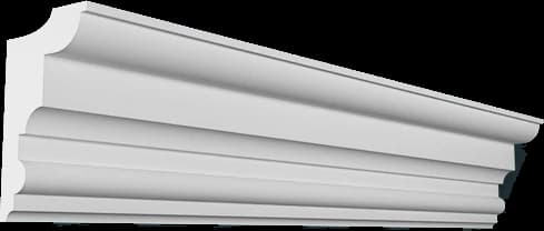 KT386-S Карниз из гипса для скрытого освещения (h120x70мм)