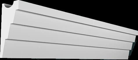 KT413-S Карниз из гипса для скрытого освещения (h150x70мм)