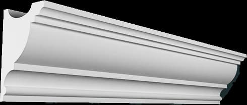 KT418-S Карниз из гипса для скрытого освещения (h150x120мм)