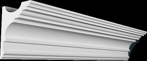 KT423-S Карниз из гипса для скрытого освещения (h150x120мм)