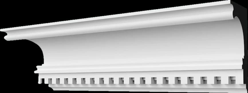 KV028 Карниз гипсовый с орнаментом — гипсовая лепнина Artmodule