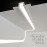  SV1011- встраиваемый светильник для светодиодной подсветки из гипса ArtModule 280x85мм