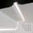  SV1015 - встраиваемый светильник для светодиодной подсветки из гипса ArtModule 250x95мм