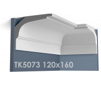 ТК5073 Карниз гладкий из гипса АртМодуль hh120x160