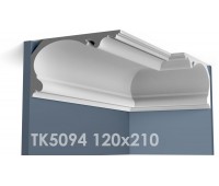 ТК5094 Карниз гладкий из гипса АртМодуль hh120x210