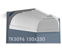 ТК5096 Карниз гладкий из гипса АртМодуль hh150x250
