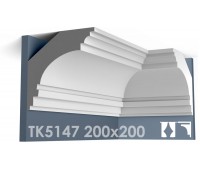 ТК5147 Карниз гладкий из гипса АртМодуль hh200x200