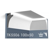 ТК5506 Карниз из гипса для подсветки АртМодуль h100x50