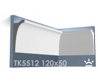 ТК5512 Карниз из гипса для подсветки АртМодуль h120x50