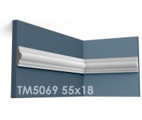 ТМ5069 молдинг из гипса АртМодуль h55х18мм